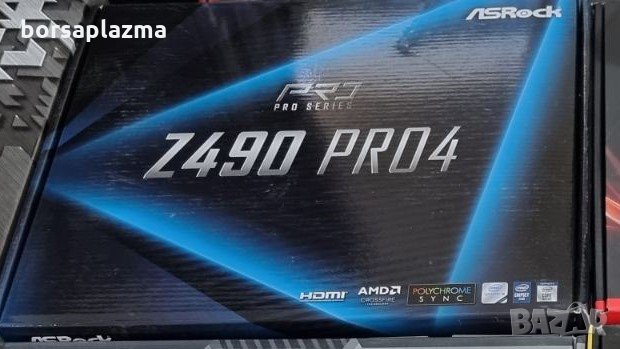 Чисто нова дънна платка Аsrock Z490 PRO 4, снимка 1