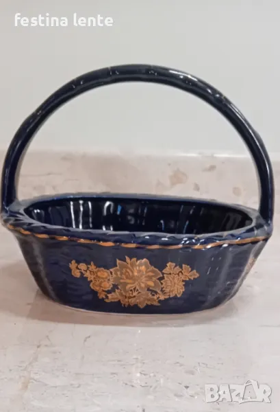 Порцеланова кошничка, снимка 1