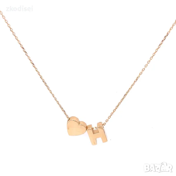 Златно колие 2,00гр. 42см. 14кр. проба:585 модел:29421-3, снимка 1