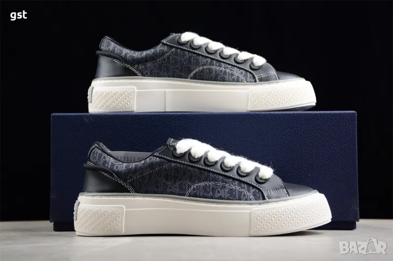 Уникални Редки Dior Denim Tears маратонки кецове гуменки Унисекс Мъжки дамски дизайнерски , снимка 1