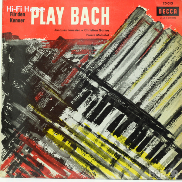 Play Bach-Грамофонна плоча-LP 12”, снимка 1