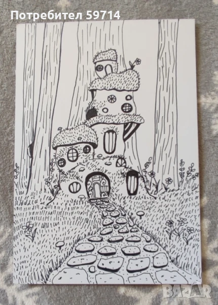 Рисунка "В света на феите", снимка 1