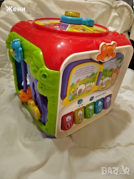 VTech Бебешки занимателен/образователен музикален куб и музикален паяк , снимка 1
