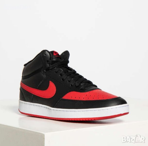 Оригинални  маратонки на NIKE COURT VISION MID! 44.5, естествена кожа, снимка 1