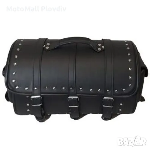Заден кожен куфар / СРЕДЕН / изкуствена кожа супер изработка, снимка 1