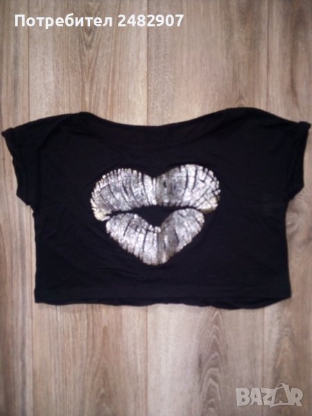 Къса дамска блуза, снимка 1