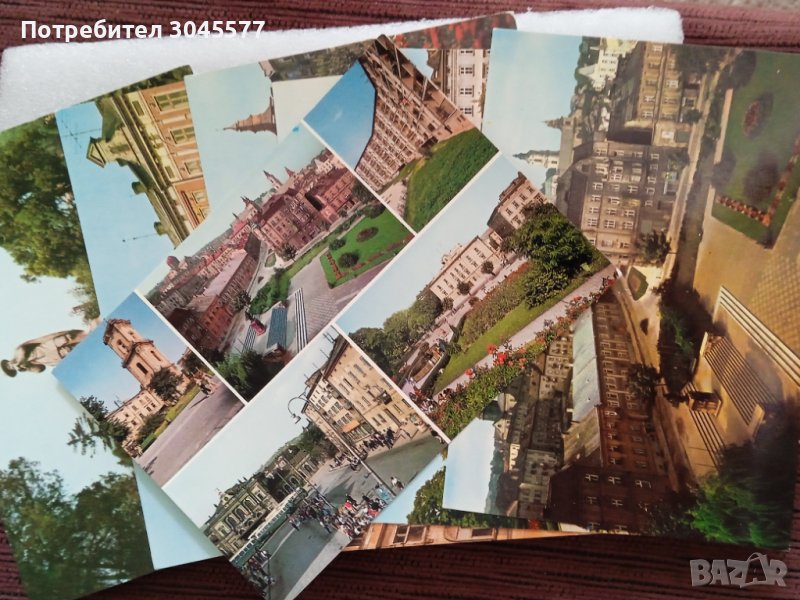 Пощенска картичка (7 бр.) гр.Пшемисл 1972, 1973, 1974, 1975, снимка 1