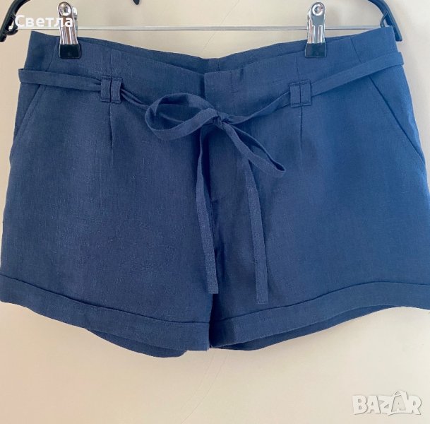 Ленени къси панталони Dika, снимка 1