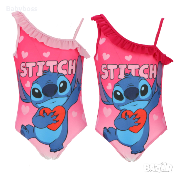 Цял бански за момиче Стич Lilo & Stitch, снимка 1