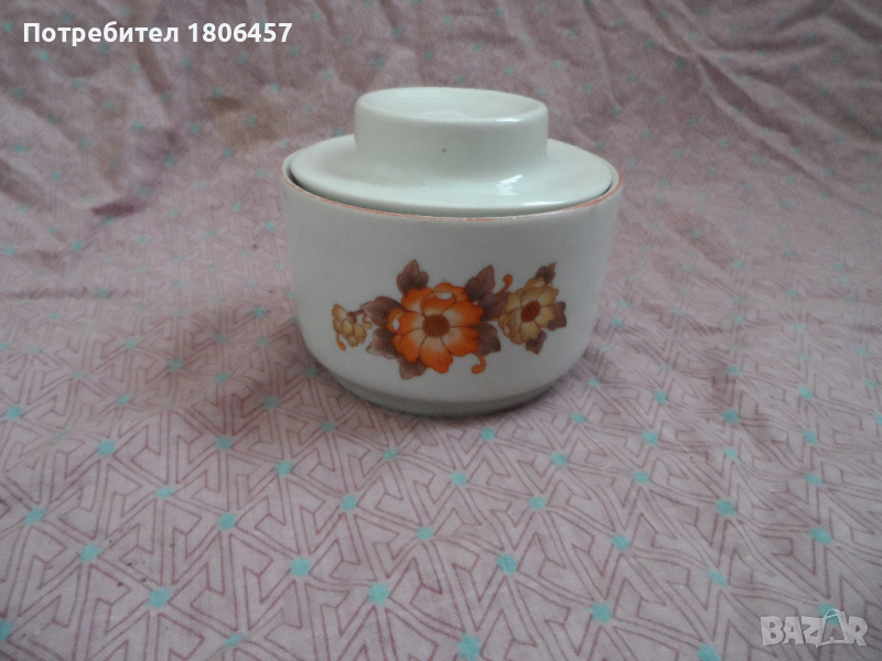 порцеланова захарница 2, снимка 1