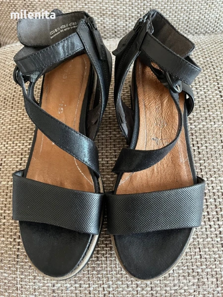 Страхотни сандали Tamari’s 38н. от ест. кожа, снимка 1