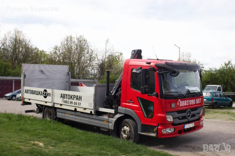 Превоз на товари с автокран до 7 тона., снимка 1