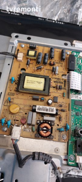 POWER SUPPLY 17IPS61-2 230312 for CROWN LED22185 дисплей M215HGE-L21 rev.c2, снимка 1