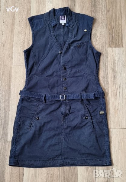 Дамска дънкена рокля G star - XL , снимка 1