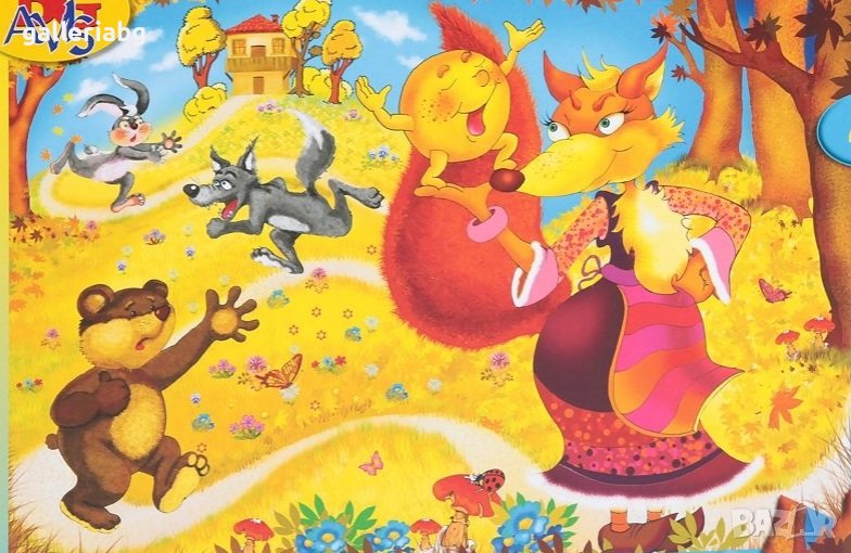 Детски пъзел с приказка за Житената питка, снимка 1