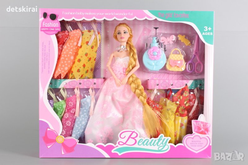 Кукла с 12 допълнителни рокли, снимка 1
