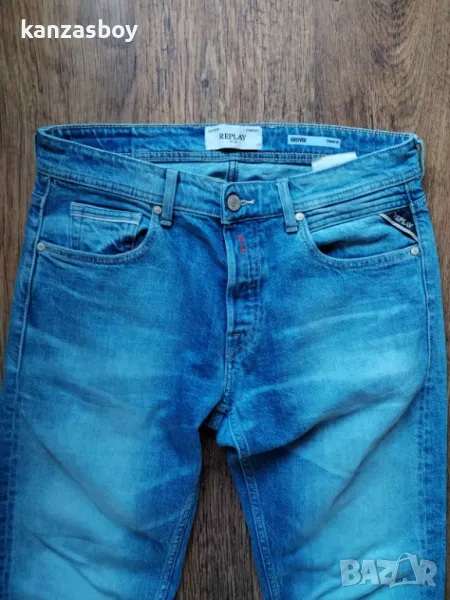 replay grover straight fit jeans - страхотни мъжки дънки КАТО НОВИ 31, снимка 1