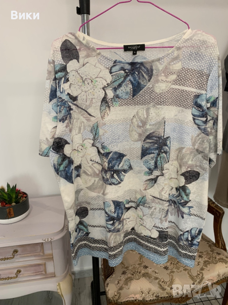 Красива елегантна тениска в размер XL, снимка 1