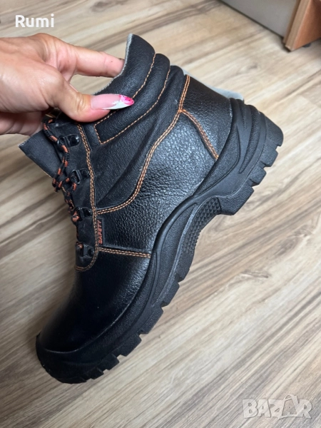 Мъжки кожени работни обувки SANTOS ! 46 н, снимка 1