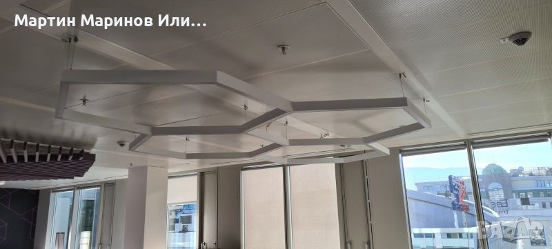  LED Осветително Тяло Хексагон.Различни размери, снимка 1