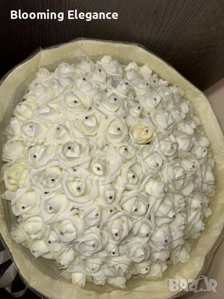 Вечен букет от 101 рози, снимка 1