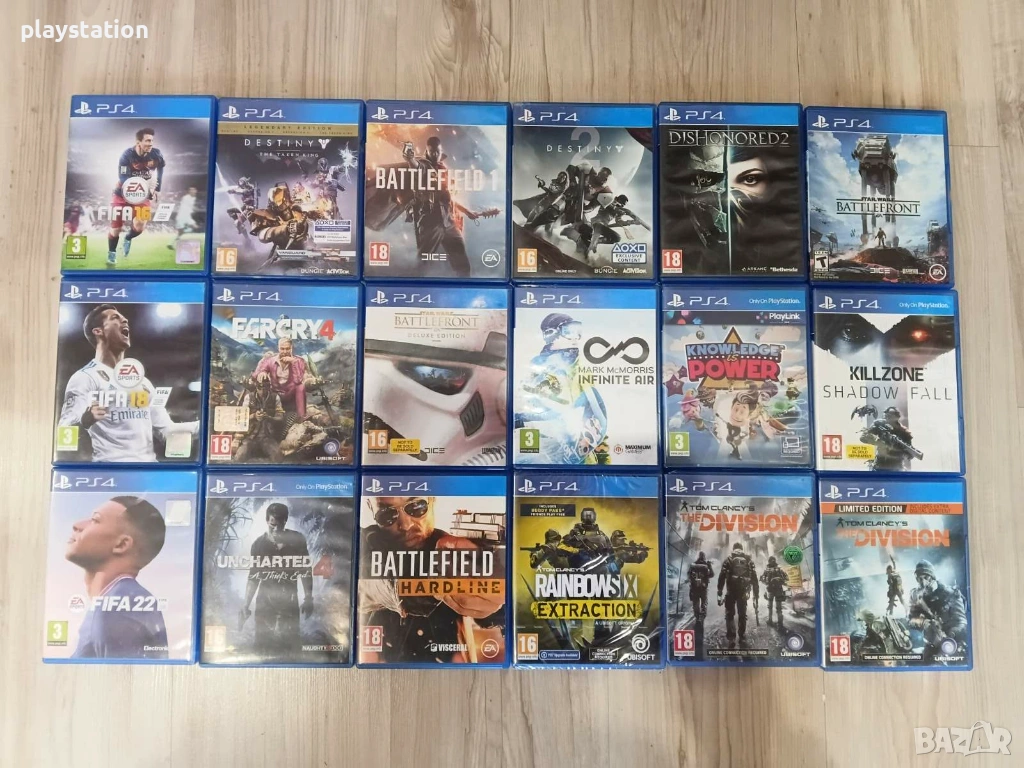 Игри за ps4 цени по договаряне!, снимка 1