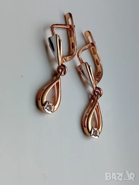 Руски златни обеци , снимка 1