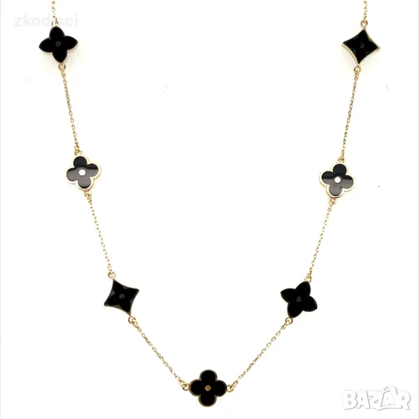 Златно колие Van Cleef 6,73гр. 43см. 14кр. проба:585 модел:26622-5, снимка 1