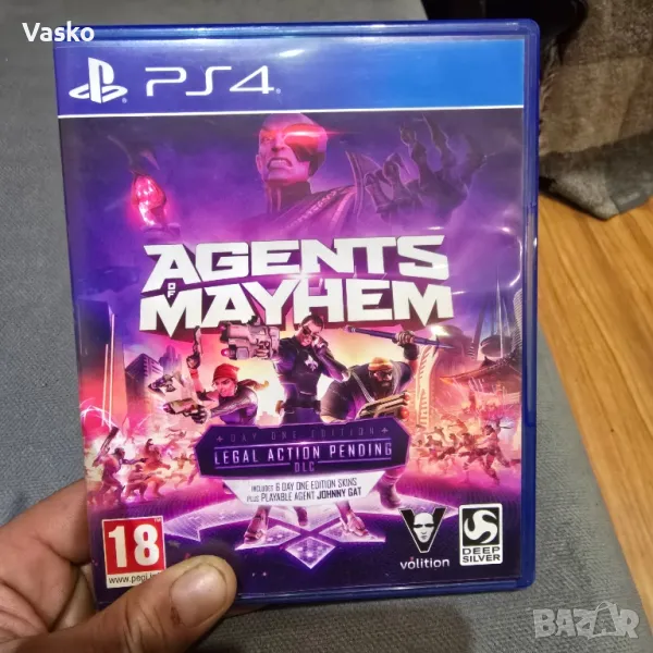 Продавам Agents Mayhem Ps 4, снимка 1