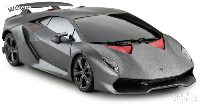Количка с радиоуправление Rastar - Lamborghini Sesto C, 1:24, снимка 1