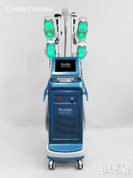 PitaSlim – Мултифункционален апарат за криолиполиза, кавитация, RF и липо лазер , снимка 1