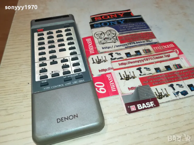 DENON-REMOTE-ВНОС SWISS 0605251515, снимка 1