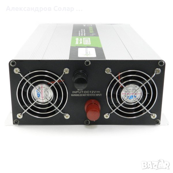 12V, 2000/4000W UPS инвертор с чиста синусоида, снимка 1