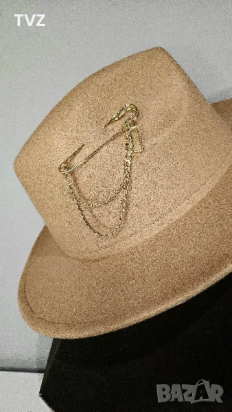 федора шапка бежова, снимка 1