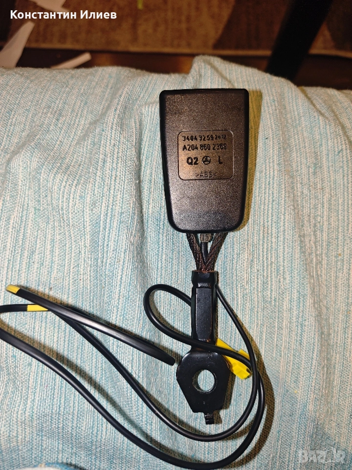 Закопчалка за колан Мерцедес w204, снимка 1