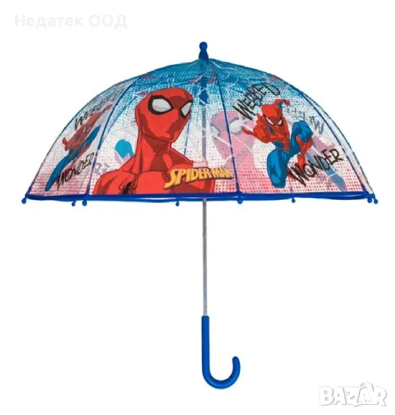 Детски чадър Спайдърмен, 64 см., снимка 1
