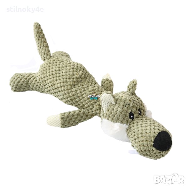 Плюшена играчка за куче 40см. Кучешка плюшена играчка Играчки за домашни любимци Играчка за куче, снимка 1