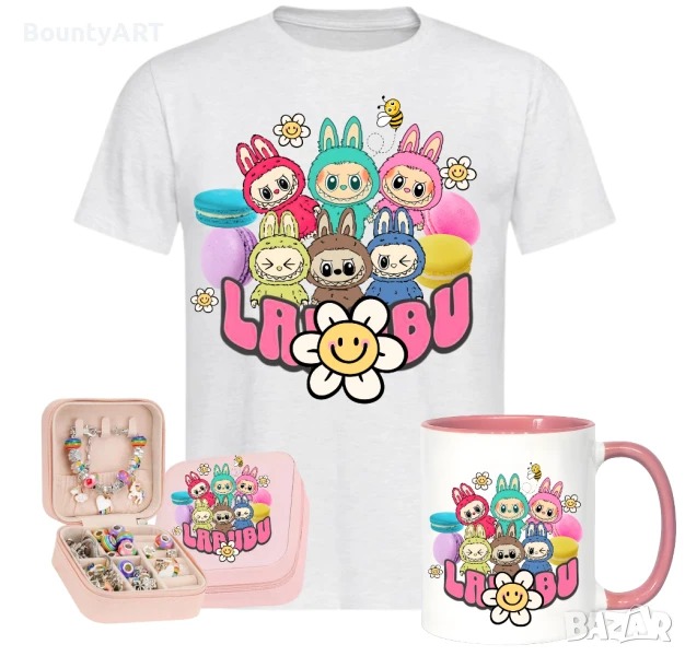 Подаръчен комплект Лабубу, снимка 1