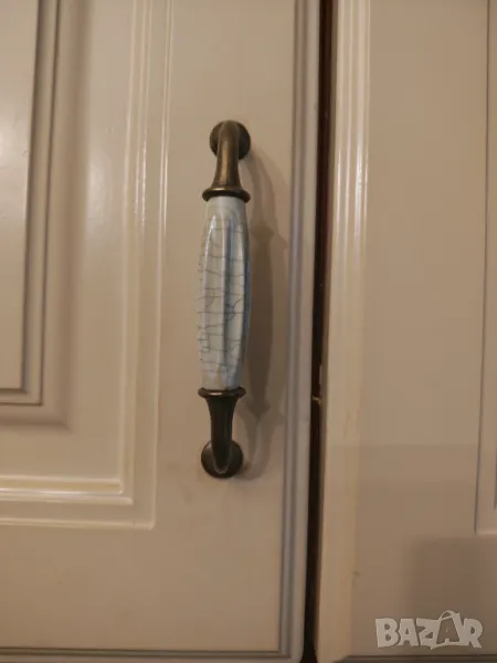 Ретро дръжки за мебели месинг  12 броя, снимка 1