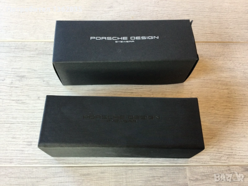 НОВА 100 % оригинална черна кутия калъф за очила PORSCHE DESIGN, снимка 1