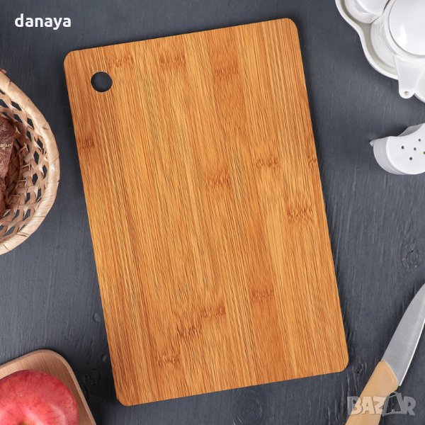 2323 Кухненска дъска за рязане, МДФ, 30х19,5 см, снимка 1