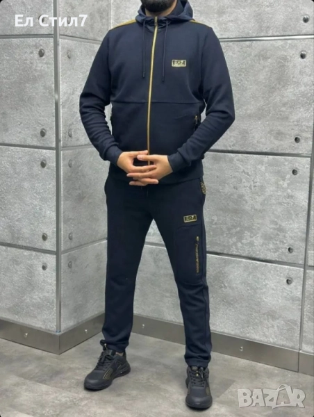 📌#Мъжки #екип Материя памук Бродирано лого Размер С Цена 125лв/63.91€ Доставка еконт, снимка 1