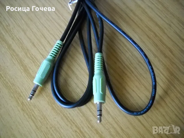 Продавам нов стерео аудио кабел: жак – жак = 3,5 мм , снимка 6 - Други - 48749045