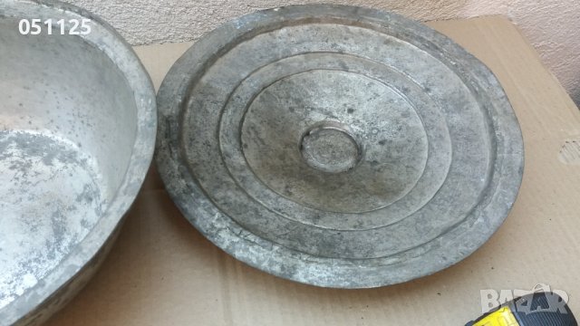 кована бакърена тенджера - възраждане отлична , снимка 7 - Антикварни и старинни предмети - 42036864