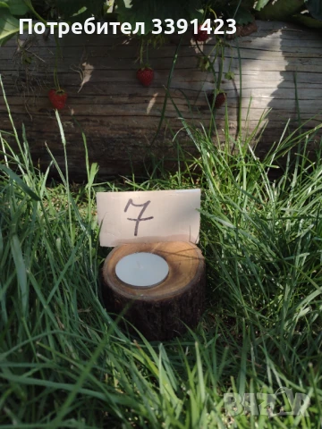 Изработвам дървени свещници и други аксесоари от дъво по желание на клиента, снимка 5 - Други - 50725916