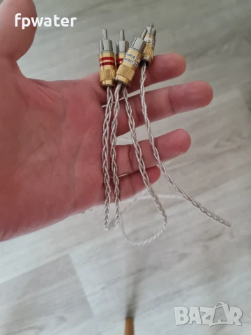 Kimber Kable KCAG - Audiophile Classic Silver RCA Interconnect Cables, снимка 2 - Други - 50749645