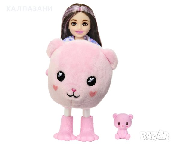 Кукла Barbie - Челси Супер изненада: Меченце Mattel HKR19, снимка 2 - Кукли - 41862347