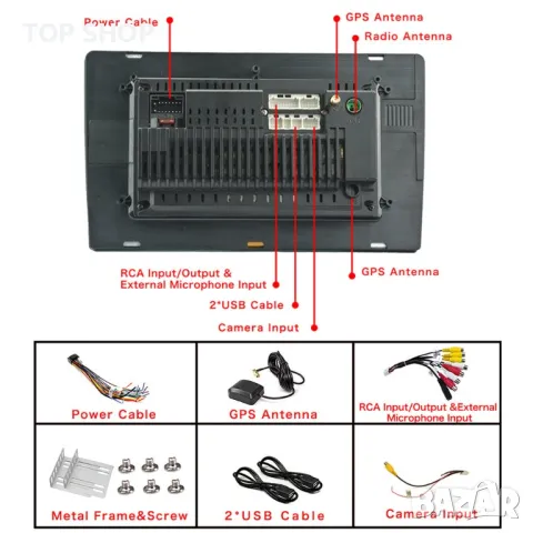 Мултимедия за Skoda Octavia 2 с два панела Android 8,1, снимка 3 - Аксесоари и консумативи - 48780192