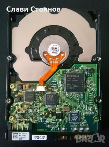 Хард диск Hitachi Deskstar HDS722512VLSA80 120GB 3.5", снимка 2 - Твърди дискове - 44790425