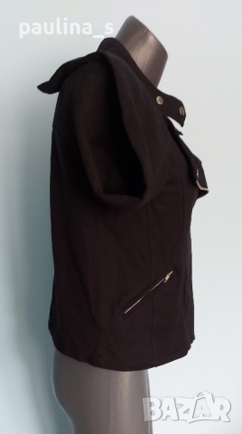 Памучно яке рокерски модел "Janina" / голям размер , снимка 5 - Якета - 44794195